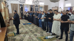 الرملة: شعائر صلاتي العشاء والتراويح من مسجد الرباط 